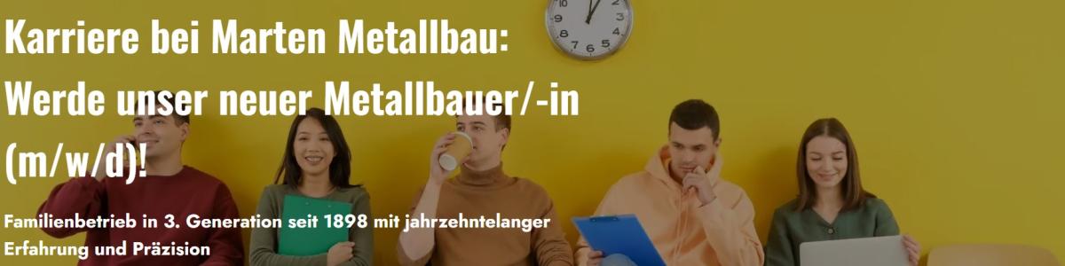 Marten Metallbau GmbH &amp; Co. KG cover