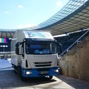 Hier kommt die Bühne